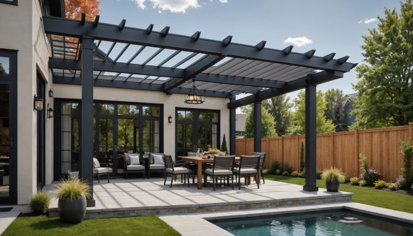 Comparatif des pergolas adossées les plus résistantes