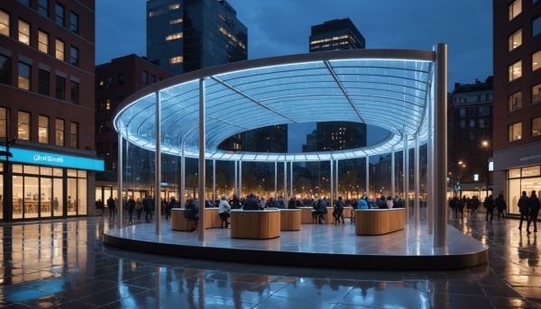 Les nouvelles technologies connectées s'invitent sous l'abri