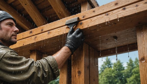 Protéger sa structure en bois contre les intempéries
