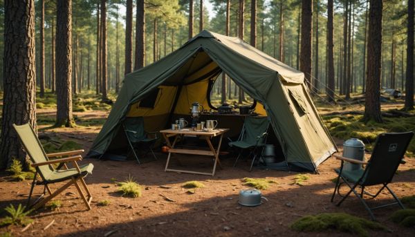 Quelle est la meilleure tonnelle pliante pour le camping