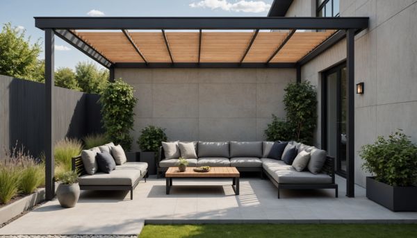 Quelle tonnelle choisir pour un jardin de style moderne