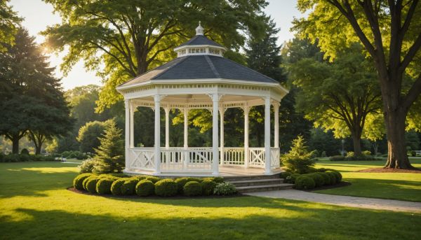 Trouver un gazebo de jardin élégant pour votre pelouse